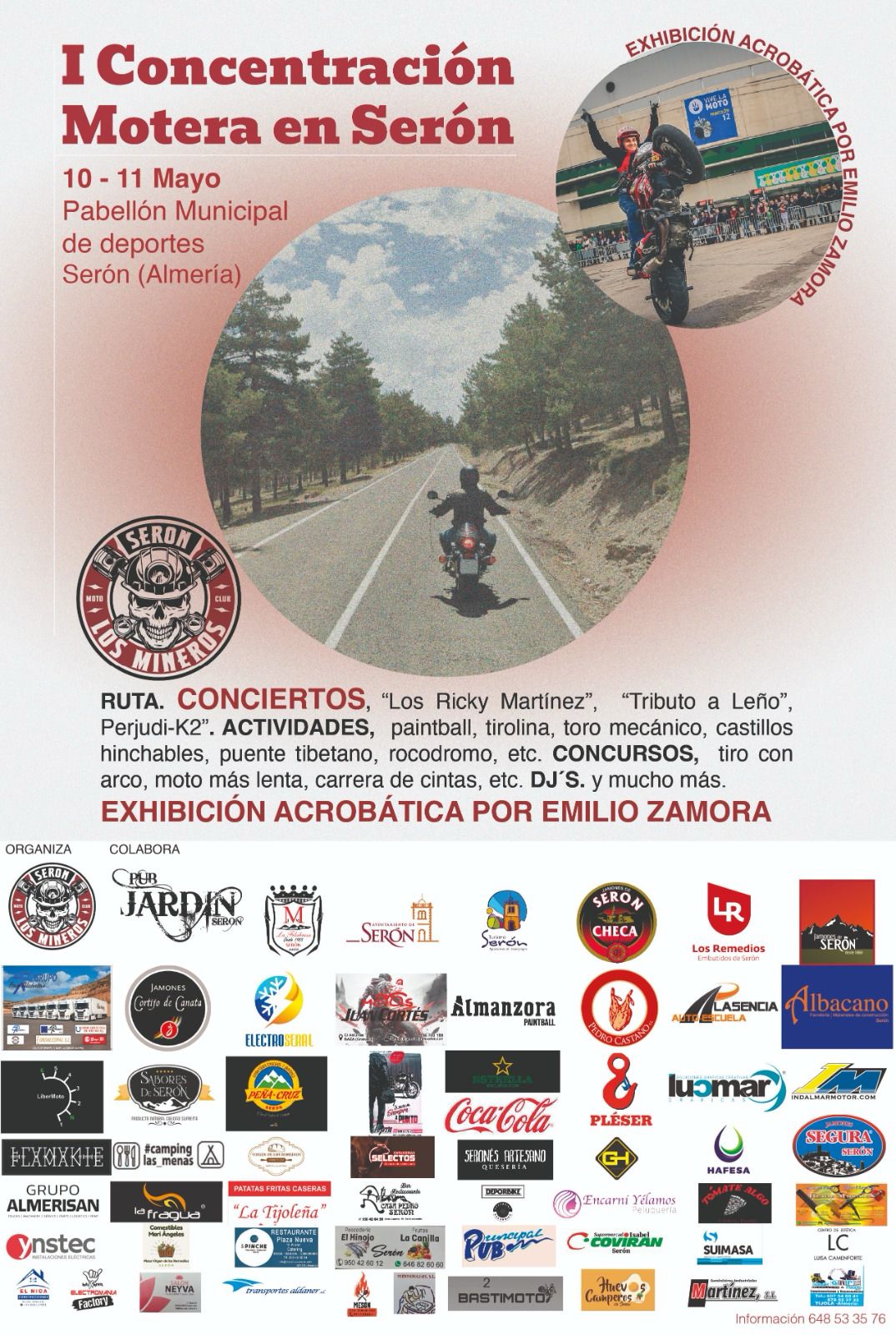  I CONCENTRACIÓN MOTERA EN SERÓN
