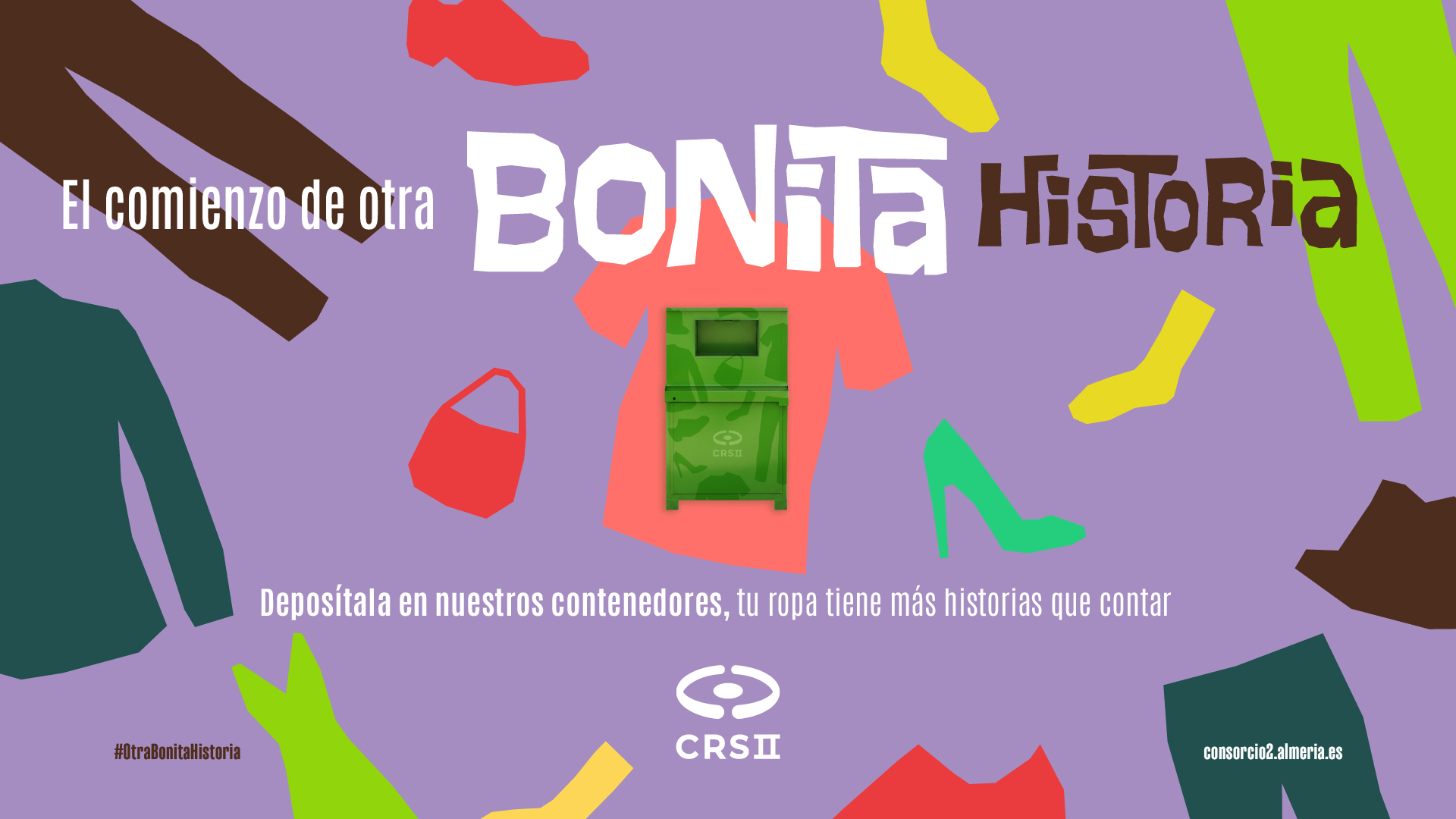 El Consorcio del Sector II lanza un concurso en redes sociales para dar una segunda vida a la ropa usada